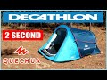 Decathlon 2 Second Pop Up Tent Review - Set Up and Take Down Quechua