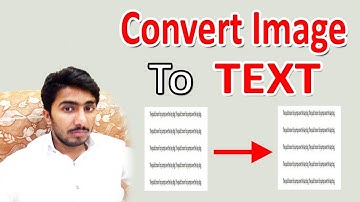 How To Convert Image To Editable Text - Convert PDF To Word Online [2017]