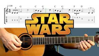 Star Wars - Theme Guitar Tutorial + TAB