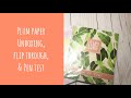 PLUM PAPER PLANNER || Unboxing || Flip Through || Pen Test