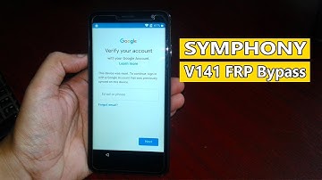 Symphony V141 Frp bypass, Symphony V141 Google Account Bypass 100% Working