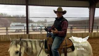 Trevor Brazile Heeling on the American Rope Horse Futurity Association