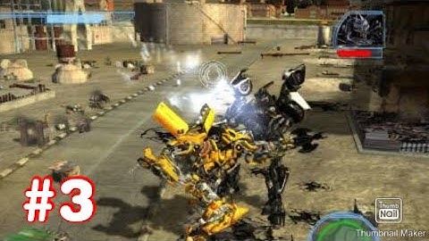 Transformers - The Game Wii gameplay walkthrough chapter 3 - Protect And Serve