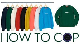 HOW TO COP SUPREME BOX LOGOS FW 18 (TASKBOT IOS)