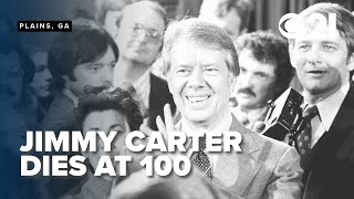 Former President Jimmy Carter dies at 100, remembered by powerful legacy
