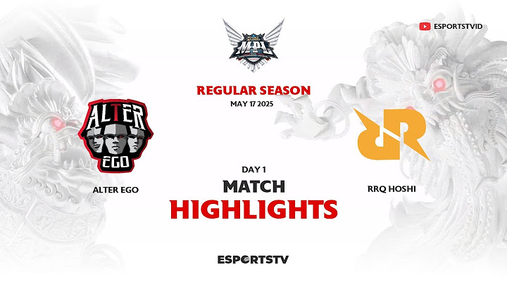 Alter Ego vs RRQ Hoshi HIGHLIGHTS MPL ID S15 | RRQ VS AE ESPORTSTV
