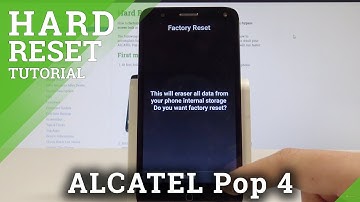 How to Hard Reset ALCATEL Pop 4 - Factory Reset by Secret Code