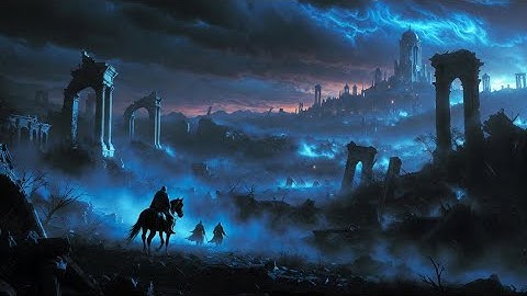 Dark Blue Wasteland | Epic Magical Fantasy Instrumental Music | Driftspace Music