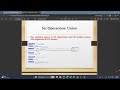 Database Set operations
