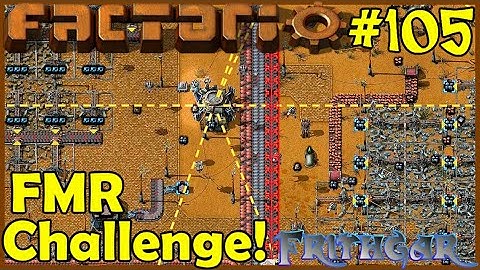 Factorio Million Robot Challenge #105: Having A Tidy Up!