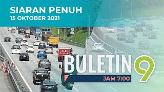 Buletin TV9, 15 Oktober 2021