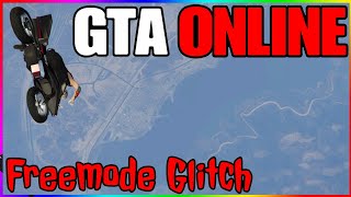 GTA ONLINE 1.45⚠️GLITCH FREEMODE⚠️