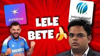 Monopoly Ke Najare Jiostar Exits Icc Media Rights, Worldcup 2027 On Netflix?