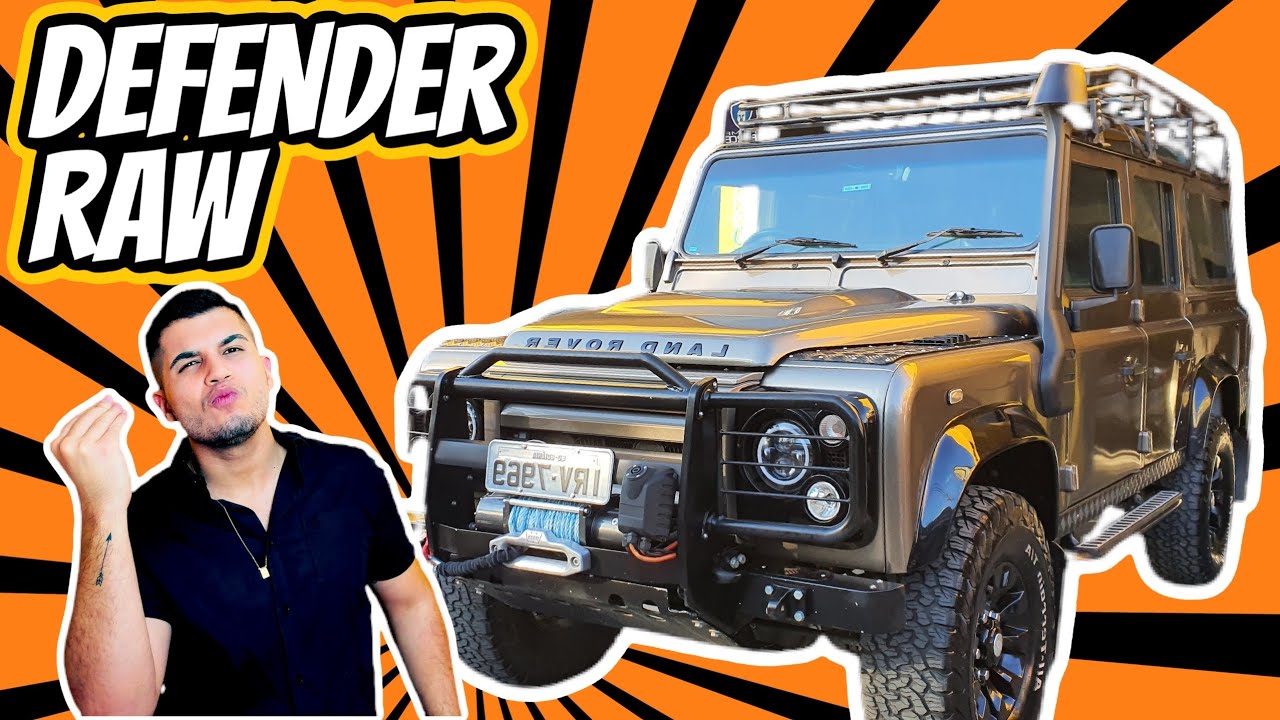 LAND ROVER DEFENDER RAW, só 30 vieram para o Brasil!