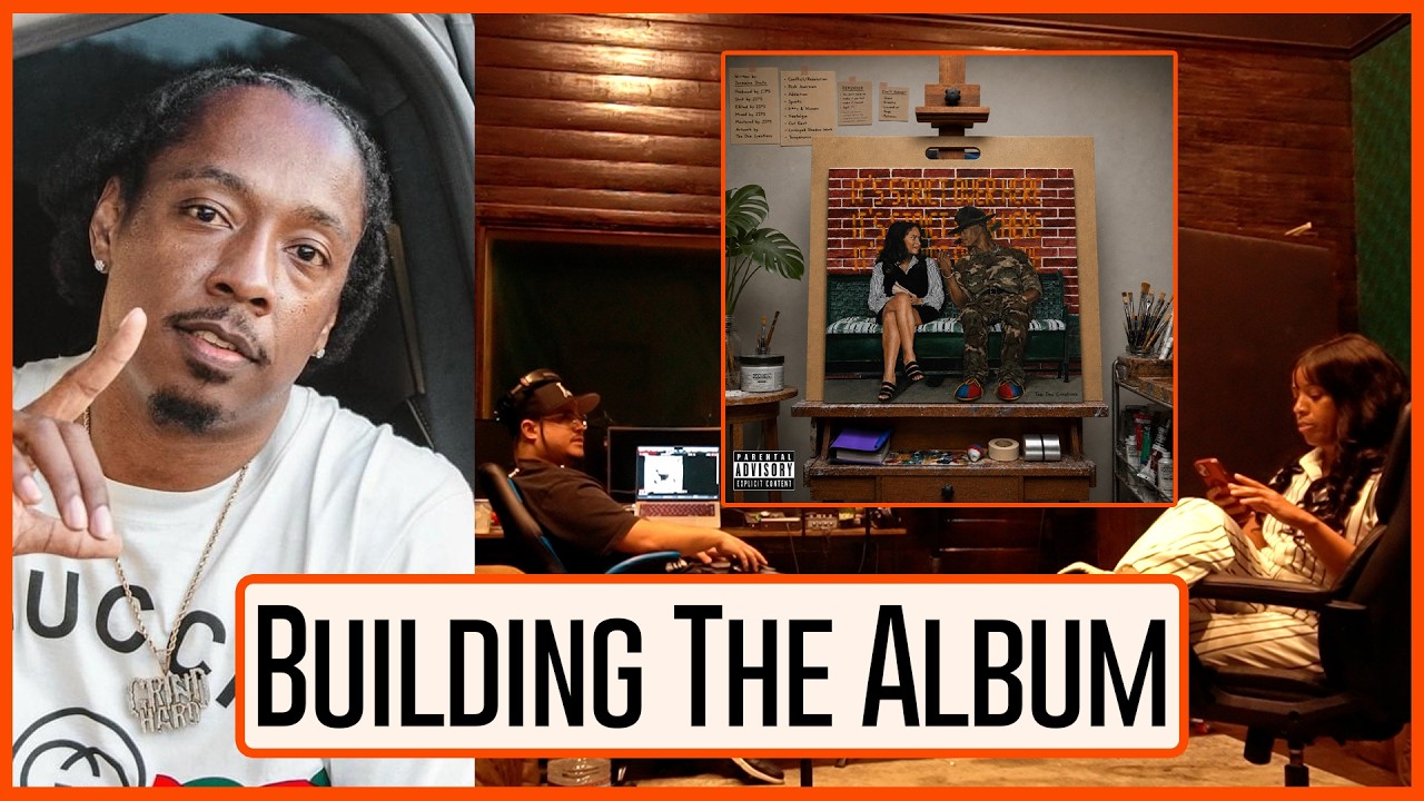 Behind the Scenes of Starlito & Robin Raynelle Recording "It's Strict Over Here"