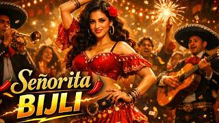 Señorita Bijli ⚡ | 70s Mexican Bollywood Item Song | Retro Mariachi Dance Hit | MusicWale