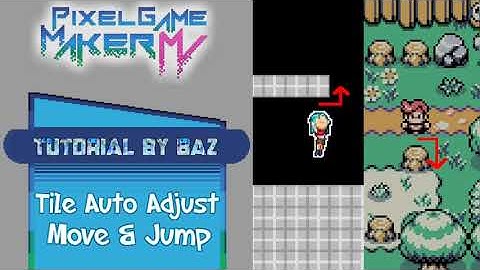 Auto Adjust Movement & Jumps - Pixel Game Maker MV