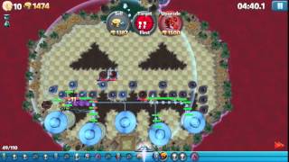 [Tower Madness 2] 7-5 Pumpkin (Hard 4 Stars) screenshot 3