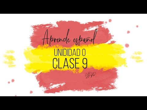 Learn Spanish - Unidad 0, Clase 9 - Verbo HABER