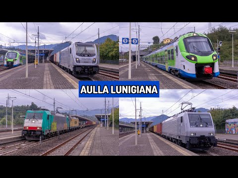 I TRENI DEL SABATO MATTINA SULLA LINEA LA SPEZIA - PARMA AD AULLA LUNIGIANA! 