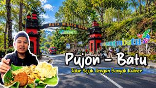 MOTOVLOGGING FROM PUJON MALANG TO BATU CITY || UNEXPECTED❗ STOPPED BY RANDOMLY AND FOUND SOME TAS...