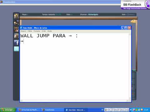 Como Fazer Wall Jump no Transformice