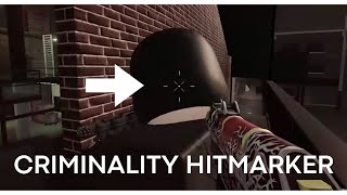 HOW TO MAKE CRIMINALITY'S HITMARKER | ROBLOX STUDIO FREE