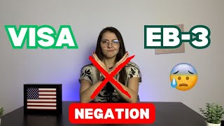 VISA EB-3 DENIAL, how to avoid being rejected ❌