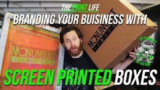 Building a Brand | Screen Printing Corrugated Boxes For your Brand