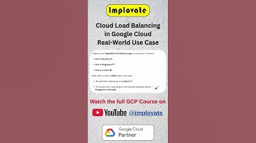 Load Balancing Real-World Example 🍔 | ZippyBite Food Delivery App | Google Cloud #implovate #gcp