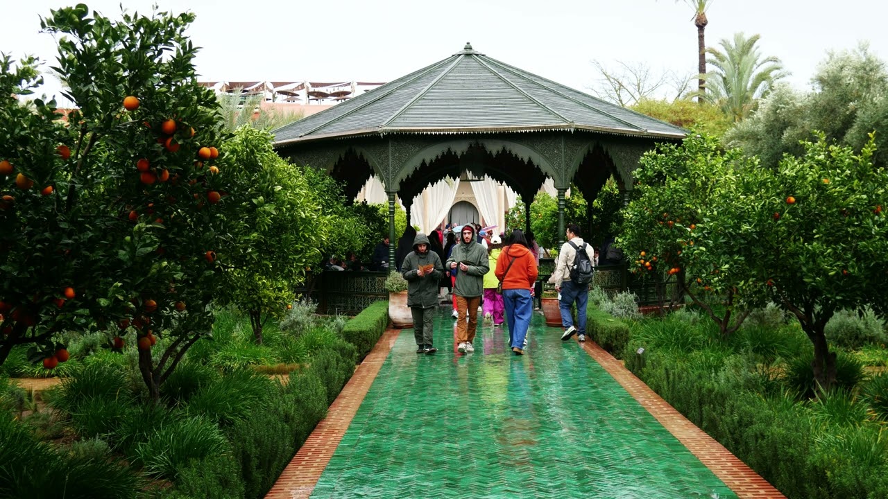 Diaporama Le Jardin Secret et Terrasse la Cigogne à Marrakech  le 24 janvier 2026