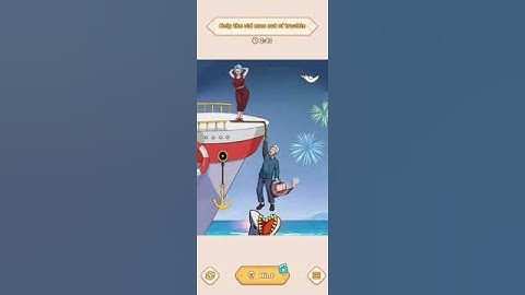 Brain Puzzle  -Tricky Quest -Cliff Rescue - Help the man out of trouble #games #gaming #brainpuzzle