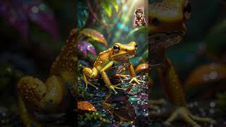 “La rana más letal del planeta: Phyllobates terribilis”#rana #viral #capybara