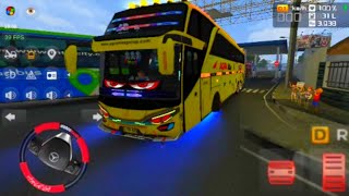 😲 Danger Bridge Bus Simulator Indonesia Bussid Game Play  screenshot 4
