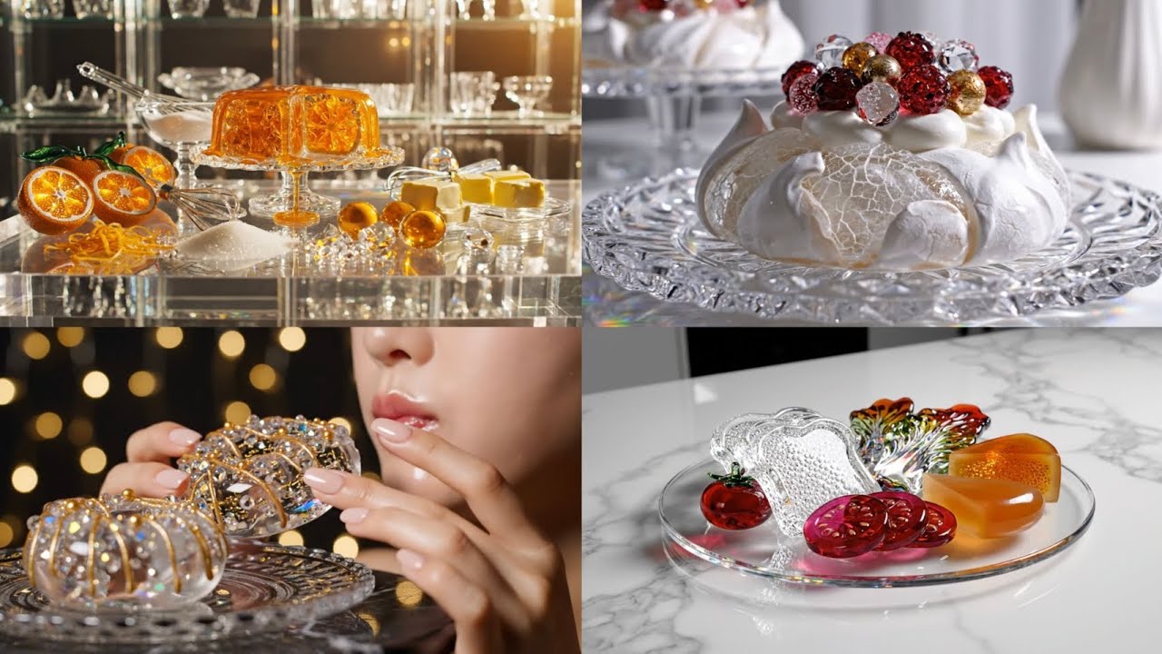 You Won’t Believe This Is Glass Cooking | 8K No-Talking ASMR | Calm Vibes