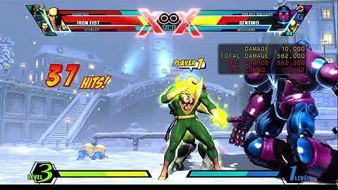 umvc3 - Iron Fist 5 meter build combo