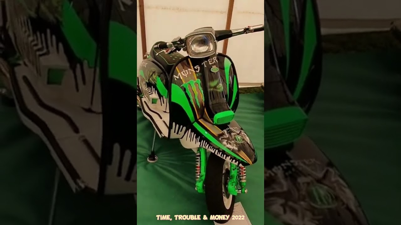 TIME, TROUBLE & MONEY Scooter rally 2022