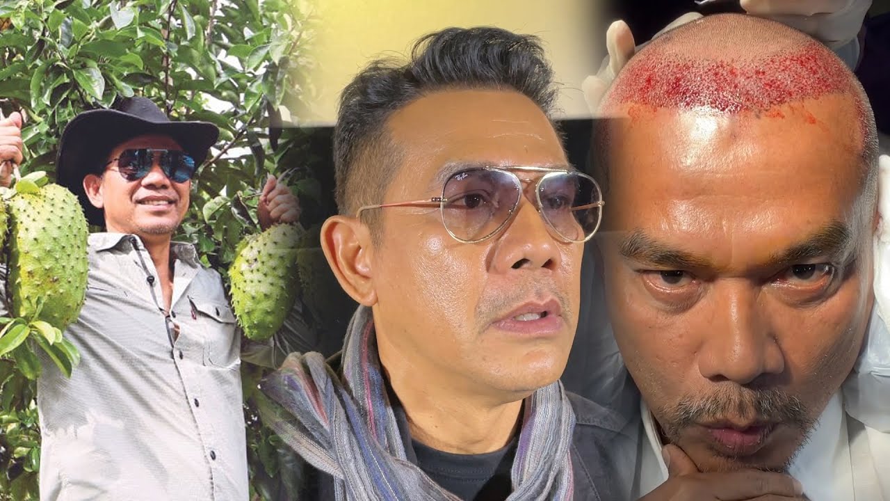 Patut nampak macam 25 tahun... Rosyam Nor tanam rambut, buat kerja ladang sebagai senaman
