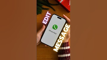 Edit WhatsApp Sent Message 😍 @WhatsApp