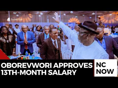 Oborevwori Approves 13th-Month Salary, Announces Salary Increase
