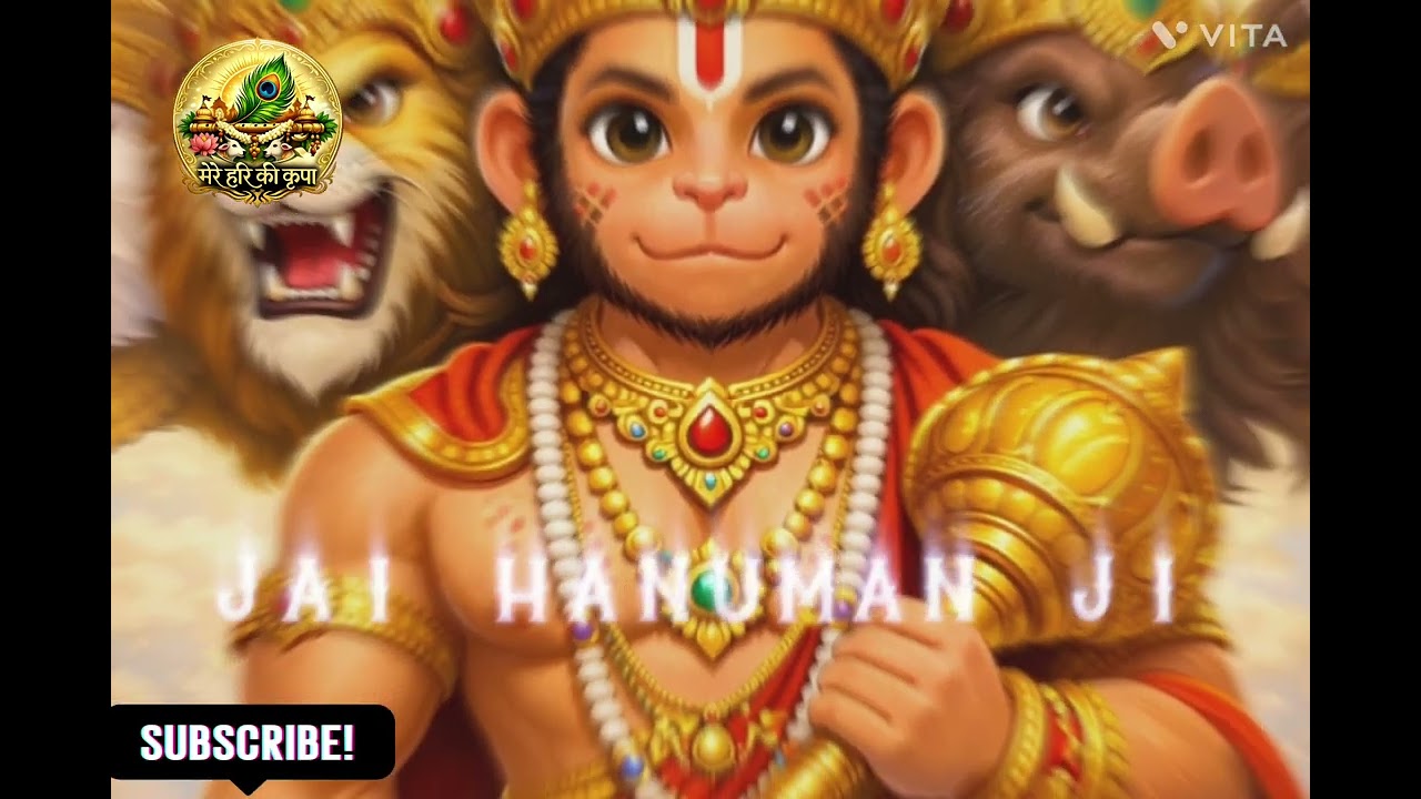 सुबह सुबह सुने हनुमान जी का दिव्य मंत्र|#hanuman| #bajrangbali |#shreeram|@Mereharikikripaofficial 