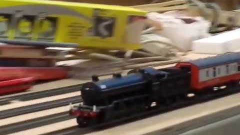 The HELJAN is, LNER Class O2 No.63954 (Tango) was running on Model Rail Era x4 MainLine Track.