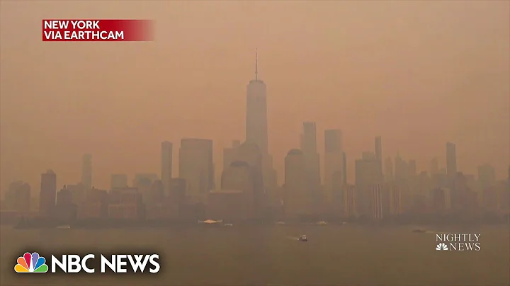 90 million Americans under air quality alerts due to Canadian wildfire smoke