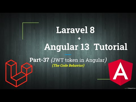 JWT Token in HttpHeader Angular | send JWT Token with httpRequest | Laravel Angular Tutorial Part-37