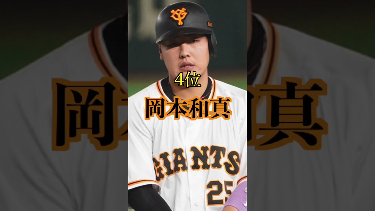 読売ジャイアンツ/巨人/岡本和真/ユニフォーム/アンダーアーマー