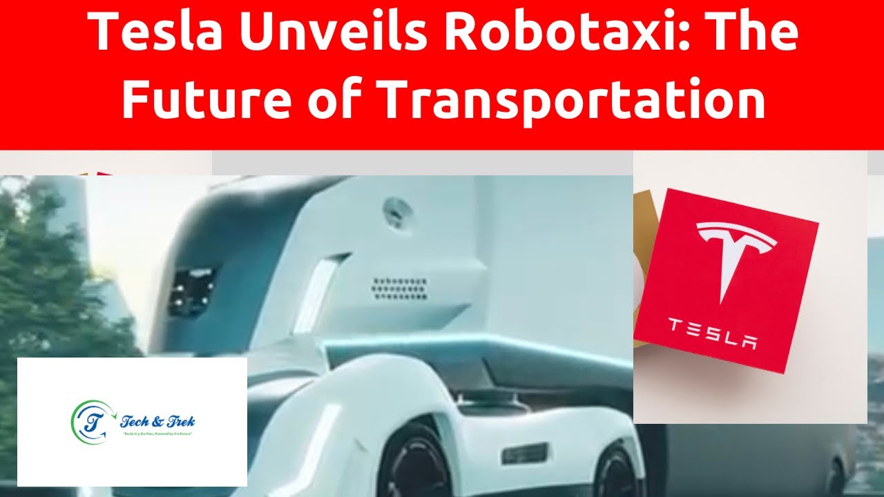Tesla Future of Transportation: Robotaxi Unveiling - A Disruptive Force ...