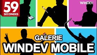 59s pour vous présenter le champ Galerie de WINDEV Mobile 24
