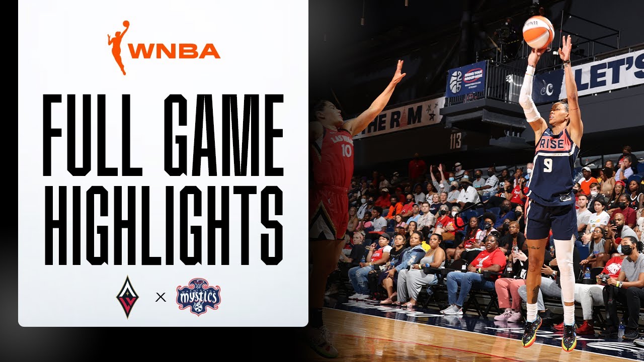 LAS VEGAS ACES vs. WASHINGTON MYSTICS | FULL GAME HIGHLIGHTS | August 2, 2022