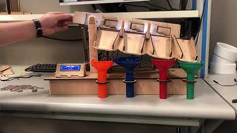 Arduino Coin Sorter/Counter Demo