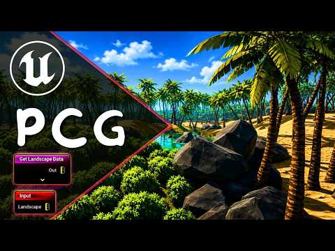 Como Usar Landscape Layers com PCG na Unreal Engine 5